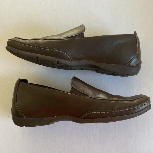 MEPHISTO Cool Air Men’s Brown Soft Smooth Leather Shoes Size 10.5 US main image 4